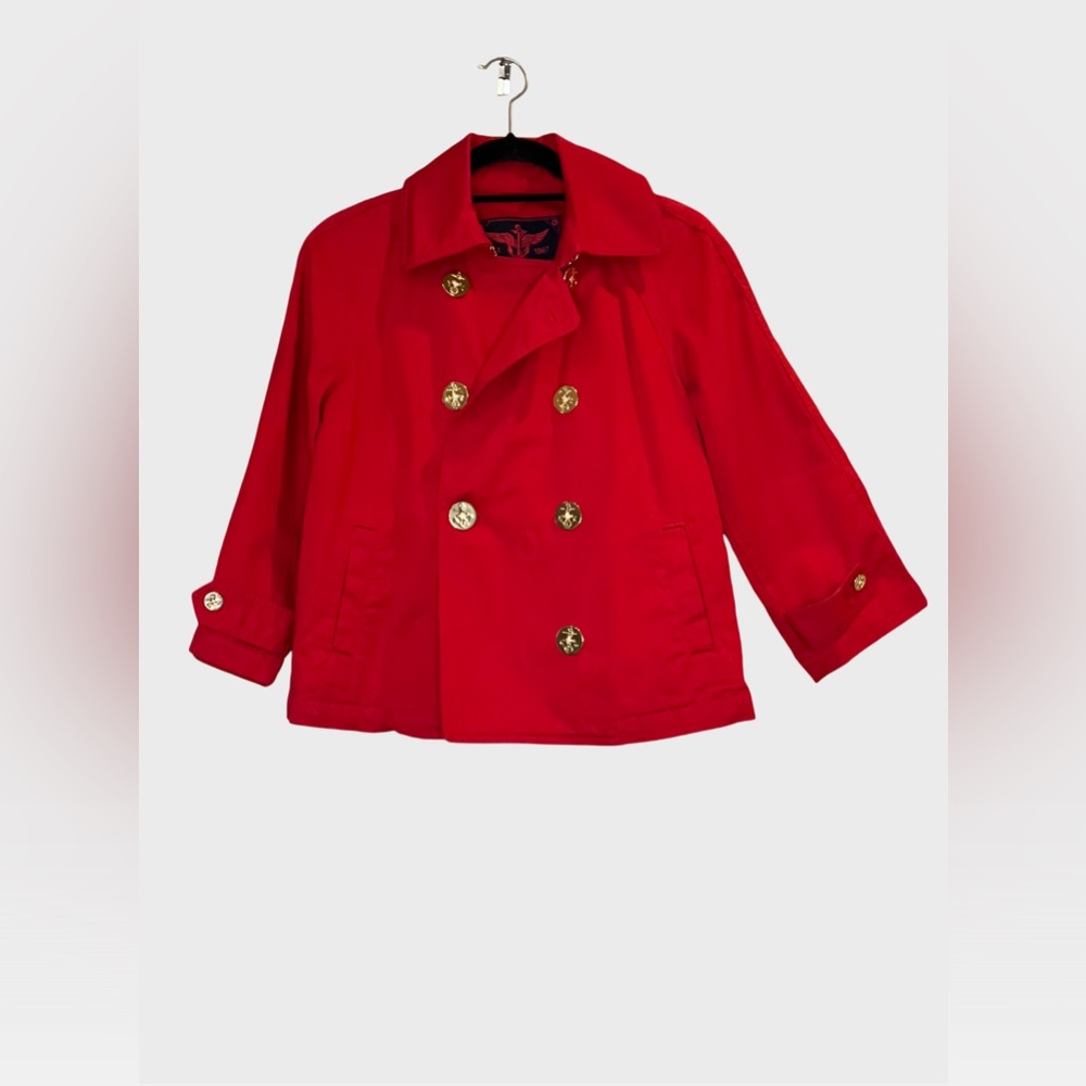 Red Ralph Lauren waist length jacket